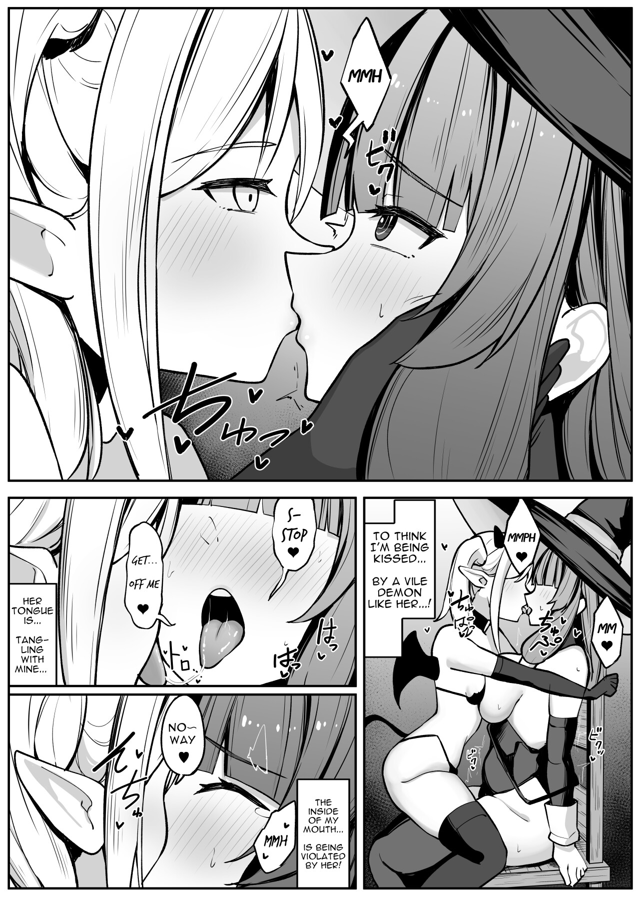 Hentai Manga Comic-How the Strongest Witch Was Charmed and Defeated by a Succubus-Read-26